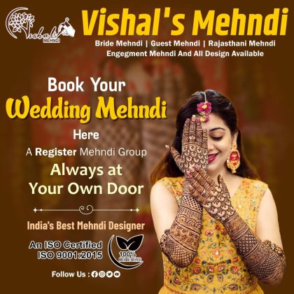 Vishal mehndi Poster (2)